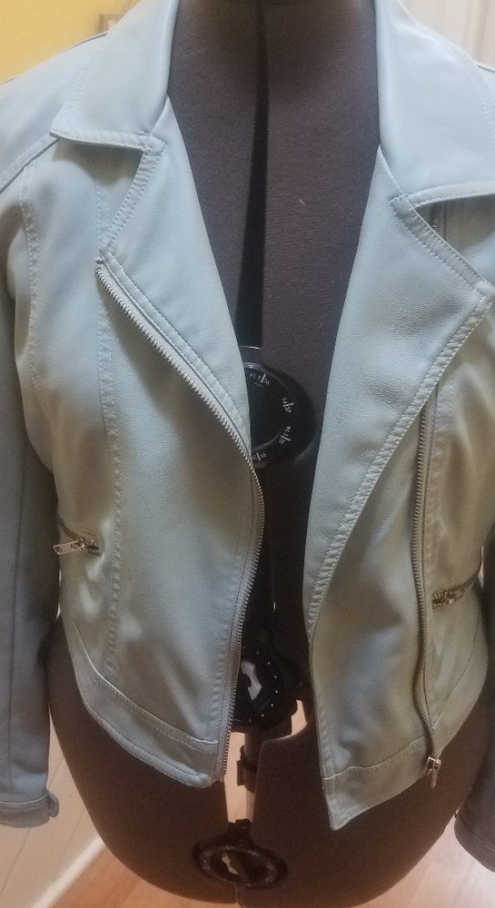 Girls Junior leather jacket
